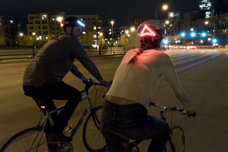 Beazley designs of the year transport winner Lumos bicycle helmet
